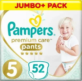Pampers Premium Care Pants 5 (52 шт)