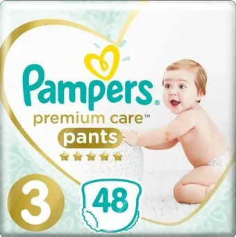 Pampers Premium Care Pants 3 Midi (48 шт)