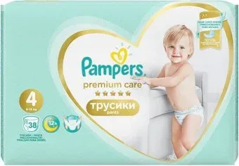 Pampers Premium Care Pants 4 (38 шт)