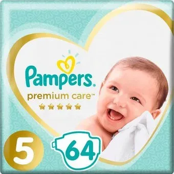 Pampers Premium Care 5 Junior (64 шт)