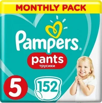 Pampers Pants 5 Junior Monthly Pack (152 шт)