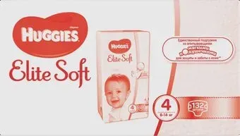 Huggies Elite Soft 4 (132 шт.)