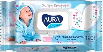 Aura Ультра Комфорт с экстрактом алоэ и витамином Е (120 шт)