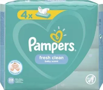 Pampers Fresh Clean (4x52 шт)