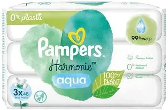 Pampers Harmonie Aqua (3x48 шт)