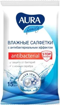 Aura Antibacterial (15 шт)