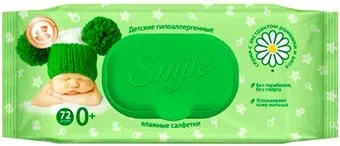 Smile С экстрактом ромашки и алоэ (72 шт)
