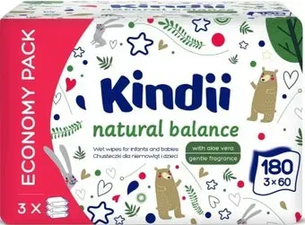 Kindii Natural balance (3х60 шт)
