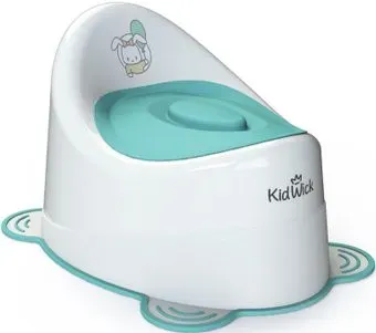 Kidwick Улитка с крышкой KW040104 (белый/бирюзовый)