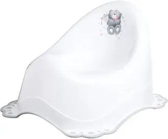 Maltex Мишка с противоскользящими резинками 4071 (белый)