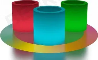 Berkano Светящееся Cilindro 50 DB (белый, RGB ACC подсветка перезаряжаемая)
