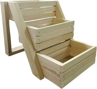 KraftHouse На 3 ящика 30x41x25 2044028546223 (натуральный)