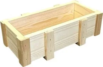 KraftHouse Балконный ящик 15x32x9 2043416450258 (натуральный)