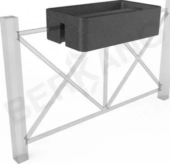 Berkano Vittorio Fence 28 DB (черный гранит)