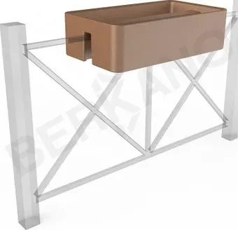 Berkano Vittorio Fence 28 DB (коричневый гранит)