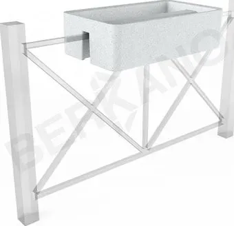 Berkano Vittorio Fence 28 DB (белый гранит)