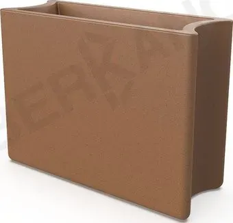 Berkano Smoov Planter Line DB (коричневый гранит)