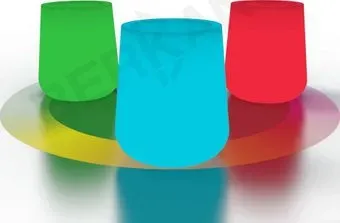 Berkano Grace planter 75 DB RGB (белый)