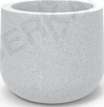 Berkano Grace planter 45 DB (белый гранит)