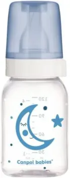 Canpol babies Night Dreams стеклянная 42/102 (120 мл, голубой)