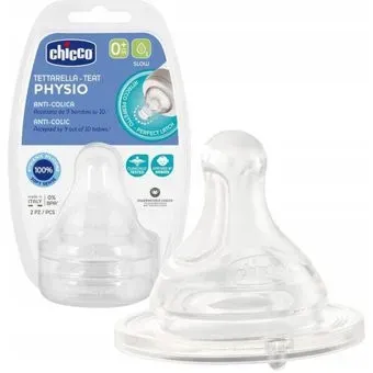 Chicco Physio Perfect 5 0 мес+ медленный поток 00020311000000 (2 шт)