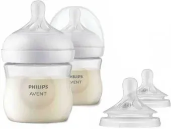 Philips Natural Response + Соска Natural Response 2 шт SCS100/12 (2x125 мл)