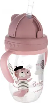 Canpol babies Bonjour Paris 56/607 (270 мл, красный)