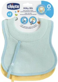 Chicco Milky 00016300200000 (2 шт, голубой/желтый)