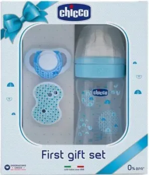 Chicco Well-Being с пустышкой и цепочкой 00020711620000 (150 мл)
