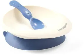 BabyOno С присоской и ложкой 1077