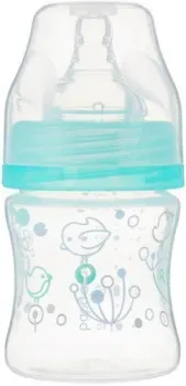 BabyOno Антиколиковая с широким горлышком 402/01 (120 мл, бирюза)