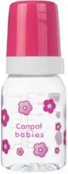 Canpol babies пластиковая 11/820 (120 мл, розовый)