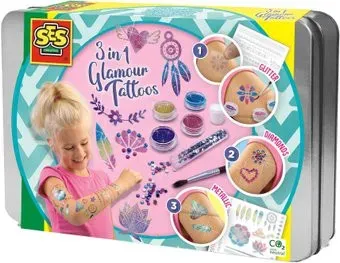 SES Creative Модные татуировки 3 в 1 14155