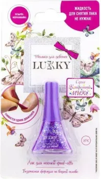 Lukky Конфетти-Микс Т16757 (фиалковый перламутр)