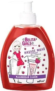 Belita Жидкое мыло Belita Girls Малиновый слайм 300 мл