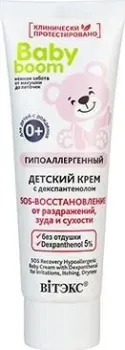 Витэкс Baby boom гипоаллергенный с декспантенолом sos-восстановление от раздражений, зуда и сухости 50 мл