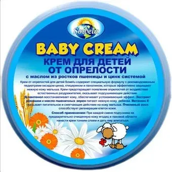 Sowelu Baby Cream с маслом из ростков пшеницы и цинк системой (200 мл)