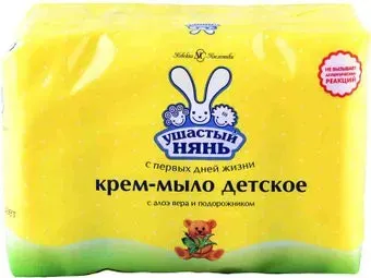 Ушастый нянь Детское с алоэ вера и подорожником (4х100 г)