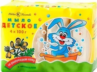 Невская косметика Детское с экстрактом чистотела 4х100 г