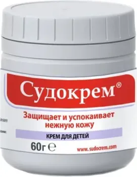 Судокрем Успокаивает и защищает нежную кожу 60 г