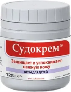 Судокрем Успокаивает и защищает нежную кожу 125 г