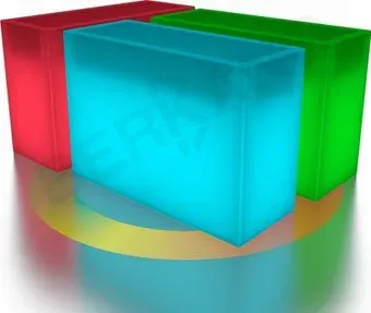 Berkano Светящееся Cubric 100*70 DB (белый, RGB ACC подсветка перезаряжаемая)