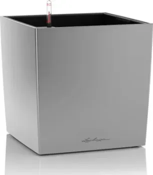 Lechuza Cube 50 Premium 16568 (серебристый металлик)