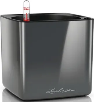 Lechuza Cube Glossy 14 13511 (антрацитовый металлик)