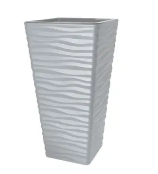 Form-Plastic с вкладышем Сахара Дюны Слим квадрат 40 3970 (светло-серый)