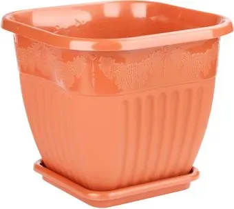 Альтернатива Лозанна 8 л квадратный М7416 (коричневый)