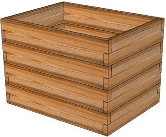 Terra Высокая грядка из лиственницы 100x75x56