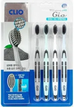 CLIO Gio Whitening Elastic Toothbrush (4 шт)