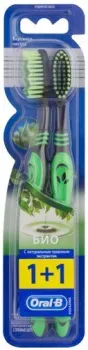 Oral-B 3-Эффект Био средней жесткости (2 шт)