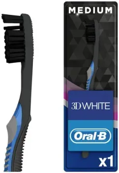 Oral-B 3D White Whitening Black средней жесткости (1 шт)